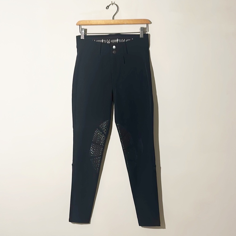 Kerrits Black Western Equestrian riding stretch pants women size Small